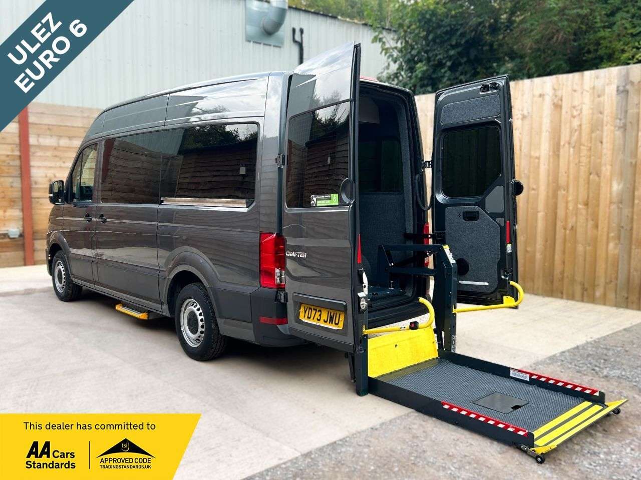 A 2023 VOLKSWAGEN CRAFTER MWB M/R Auto 4 Seat Wheelchair Accessible Disabled Access Vehicle WAV A 2023 VOLKSWAGEN CRAFTER MWB M/R Auto 4 Seat Wheelchair Accessible Disabled Access Vehicle WAV
