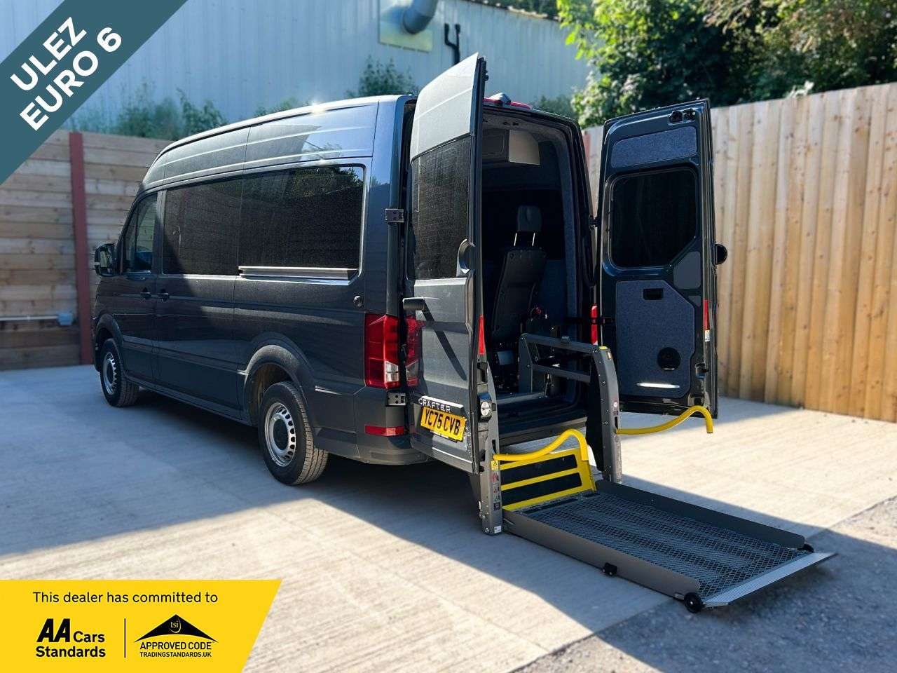 A 2025 VOLKSWAGEN CRAFTER MWB M/R 6 Seat Wheelchair Accessible Disabled Access Vehicle WAV A 2025 VOLKSWAGEN CRAFTER MWB M/R 6 Seat Wheelchair Accessible Disabled Access Vehicle WAV