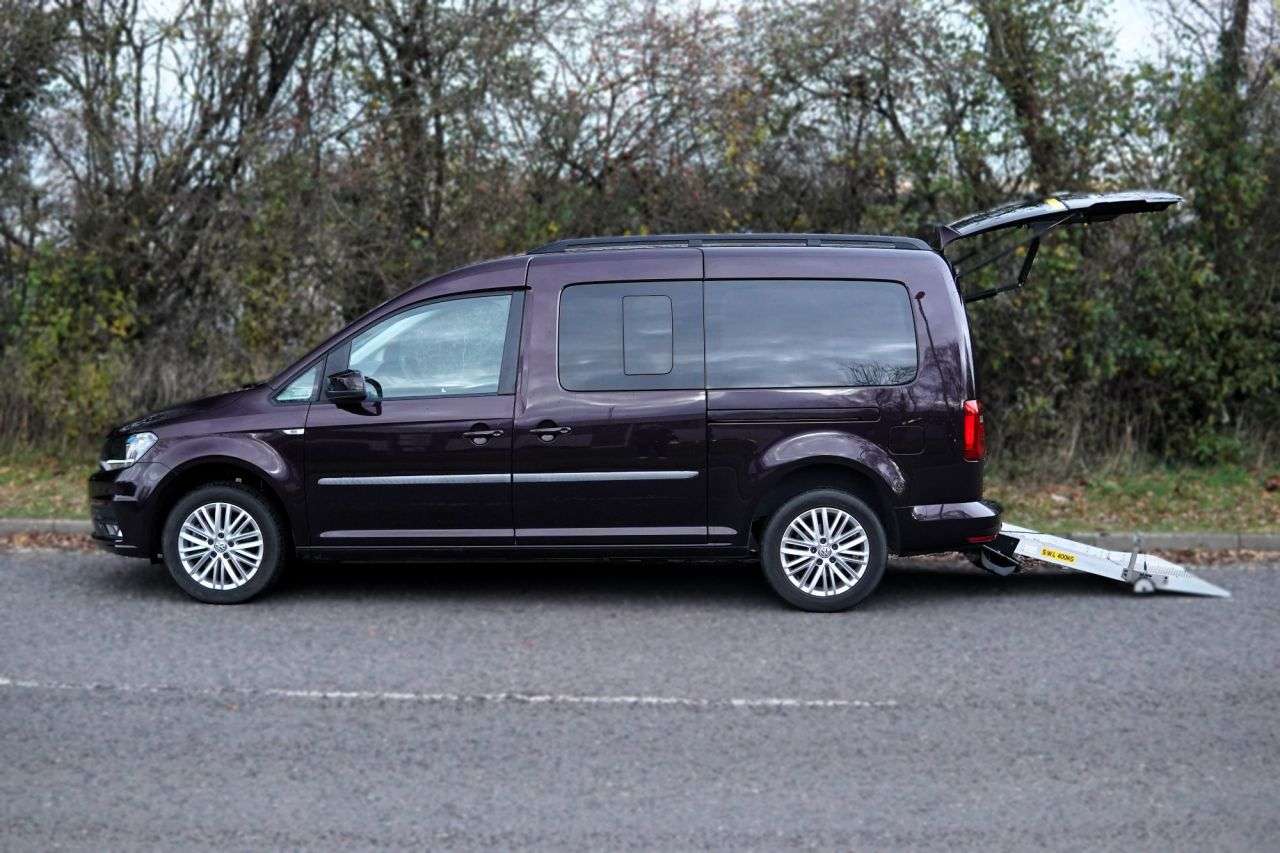 A 2020 VOLKSWAGEN CADDY MAXI LIFE 5 Seat Auto Wheelchair Accessible Disabled Access Vehicle WAV A 2020 VOLKSWAGEN CADDY MAXI LIFE 5 Seat Auto Wheelchair Accessible Disabled Access Vehicle WAV