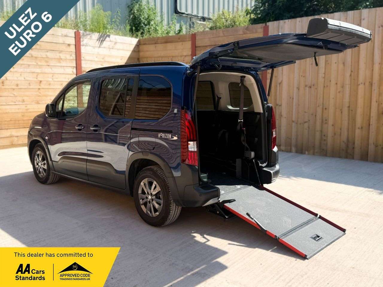 A 2023 PEUGEOT RIFTER 3 Seat Auto Wheelchair Accessible Disabled Access Vehicle WAV A 2023 PEUGEOT RIFTER 3 Seat Auto Wheelchair Accessible Disabled Access Vehicle WAV