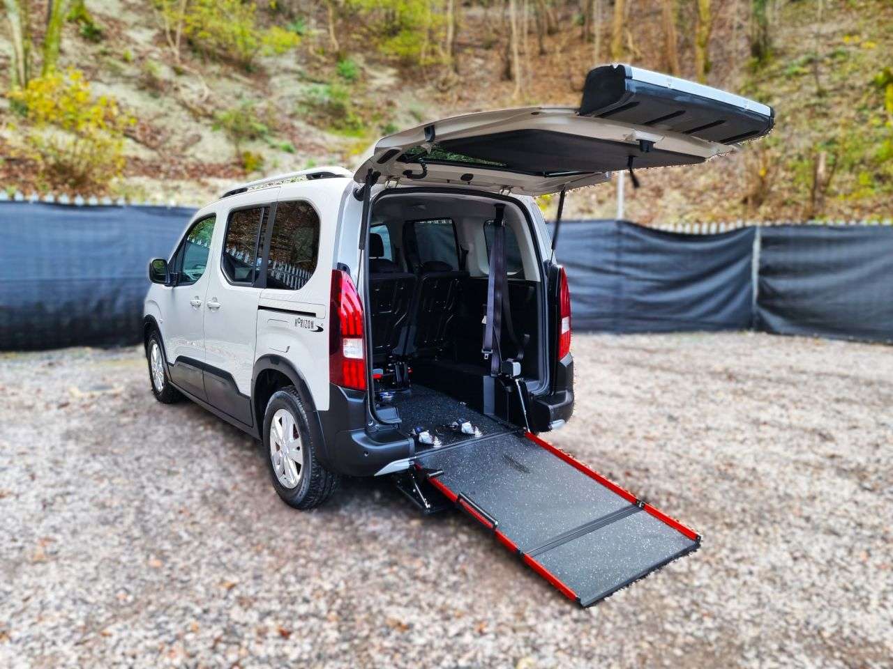 A 2021 PEUGEOT RIFTER 3 Seat Auto Wheelchair Accessible Disabled Access Vehicle WAV A 2021 PEUGEOT RIFTER 3 Seat Auto Wheelchair Accessible Disabled Access Vehicle WAV