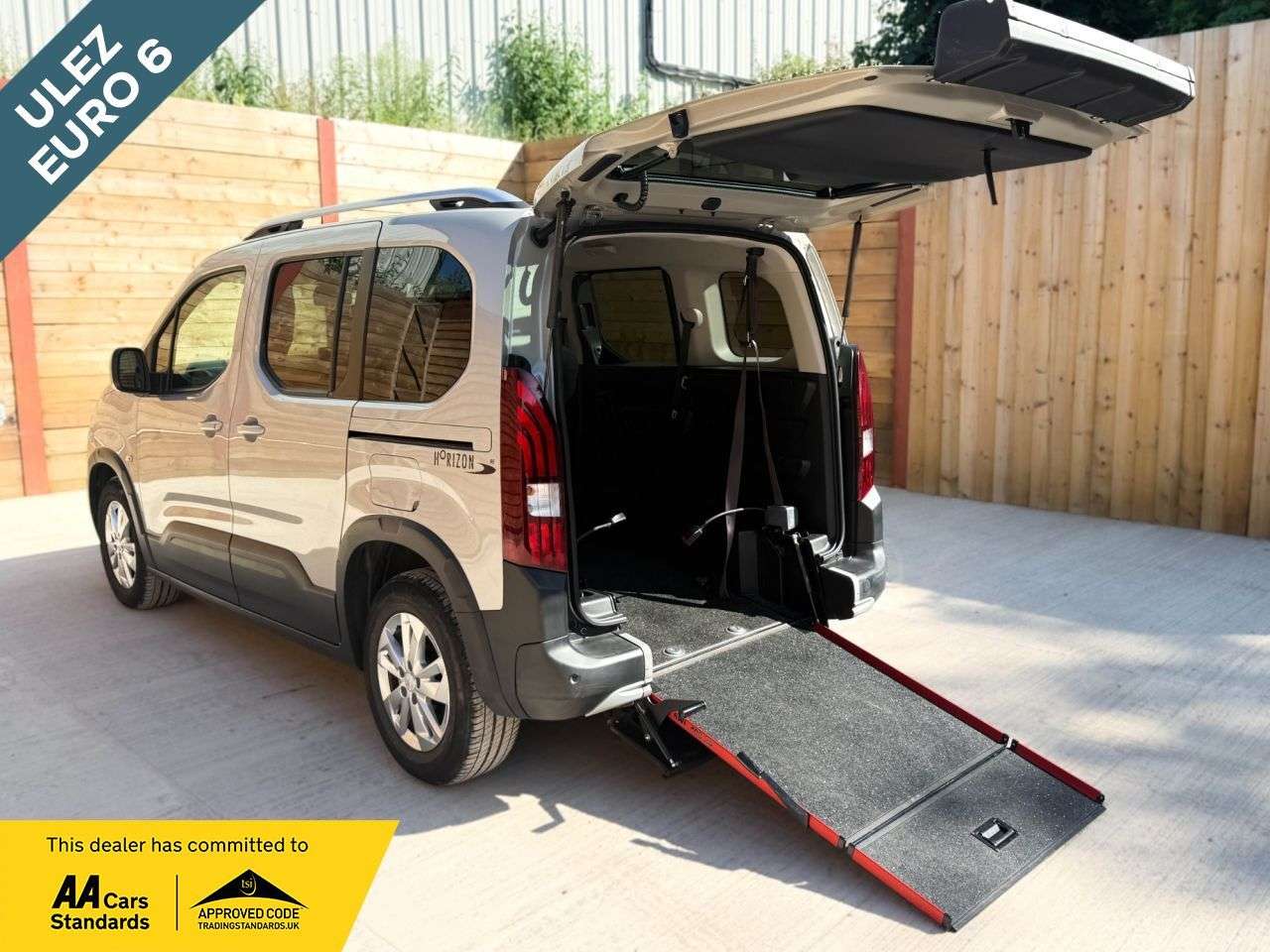 A 2021 PEUGEOT RIFTER 3 Seat Auto Wheelchair Accessible Disabled Access Vehicle WAV A 2021 PEUGEOT RIFTER 3 Seat Auto Wheelchair Accessible Disabled Access Vehicle WAV