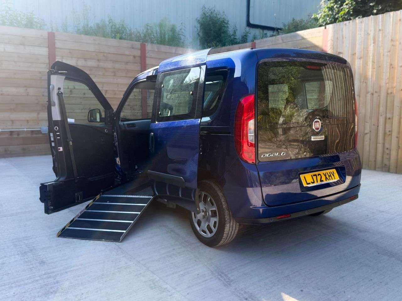 A 2023 FIAT DOBLO Side Entry Wheelchair Accessible Disabled Access Vehicle WAV A 2023 FIAT DOBLO Side Entry Wheelchair Accessible Disabled Access Vehicle WAV