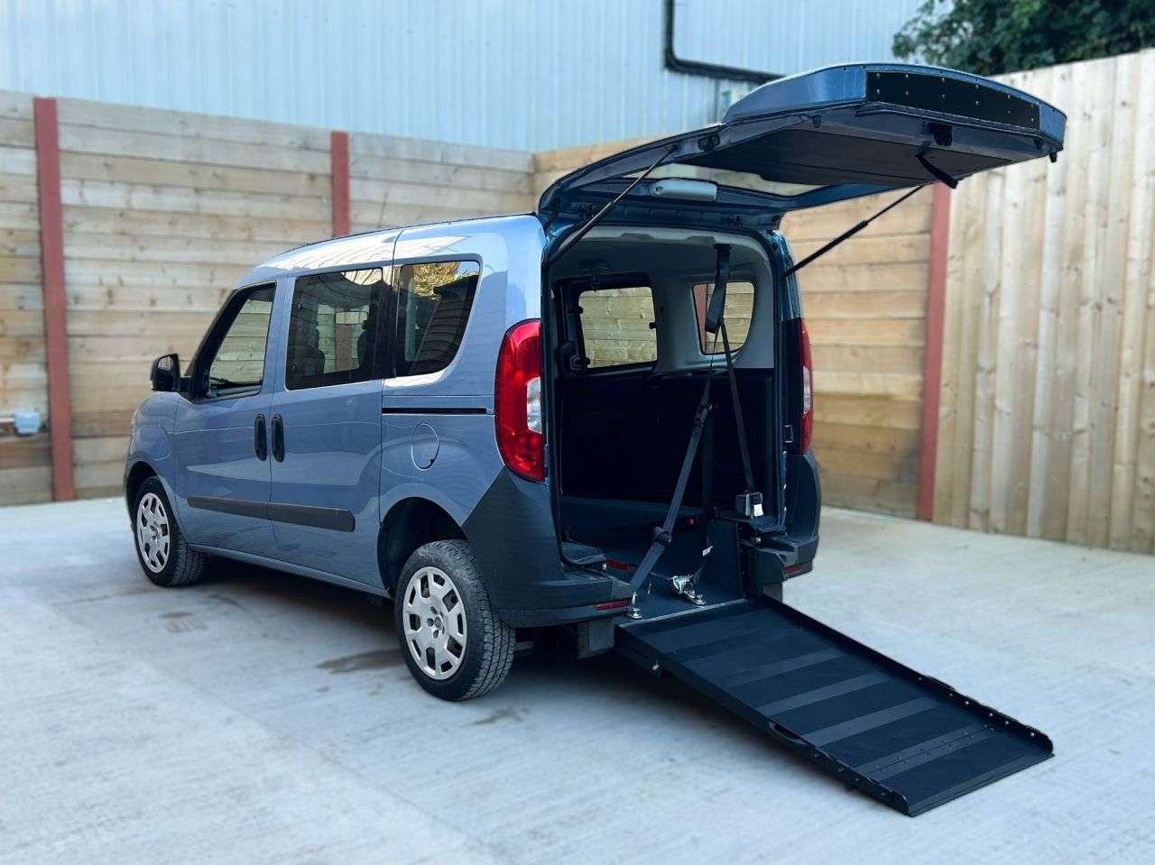 A 2019 FIAT DOBLO 3 Seat Wheelchair Accessible Disabled Access vehicle WAV A 2019 FIAT DOBLO 3 Seat Wheelchair Accessible Disabled Access vehicle WAV