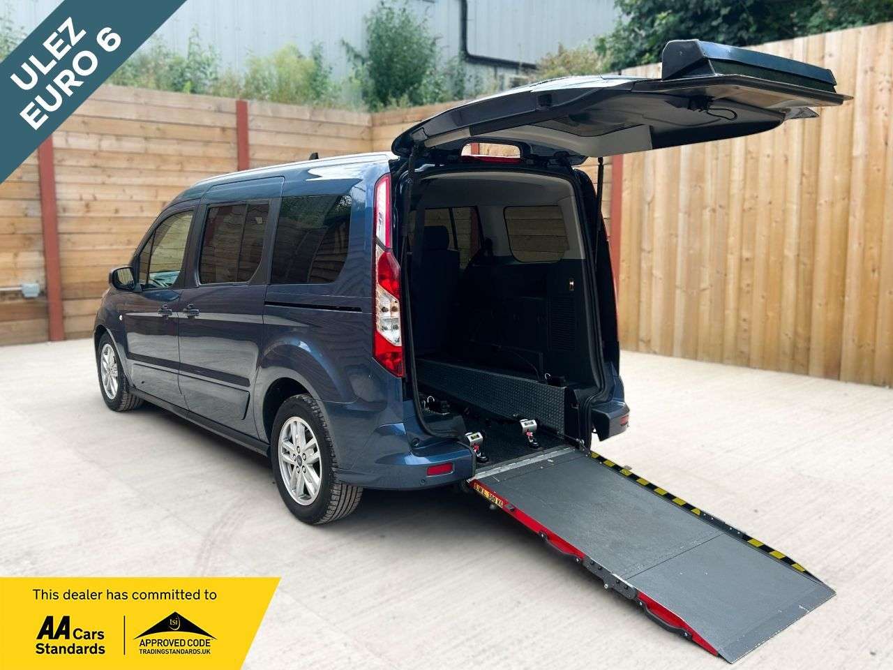 A 2021 FORD GRAND TOURNEO CONNECT 4 Seat Auto Wheelchair Accessible Disabled Access Vehicle WAV A 2021 FORD GRAND TOURNEO CONNECT 4 Seat Auto Wheelchair Accessible Disabled Access Vehicle WAV