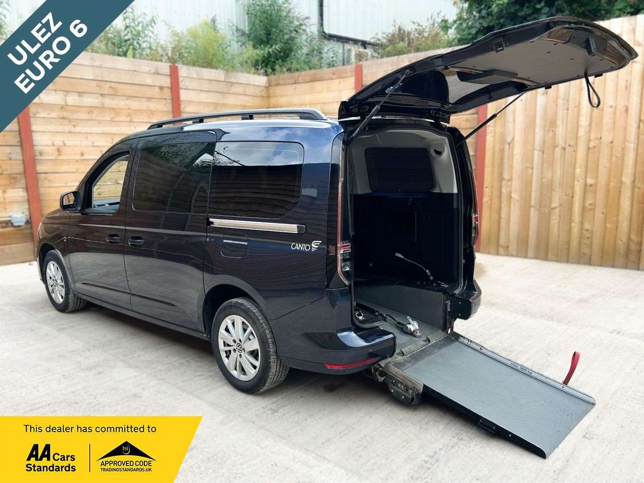 A 2023 VOLKSWAGEN CADDY MAXI 5 Seat Wheelchair Accessible Disabled Access Vehicle WAV A 2023 VOLKSWAGEN CADDY MAXI 5 Seat Wheelchair Accessible Disabled Access Vehicle WAV