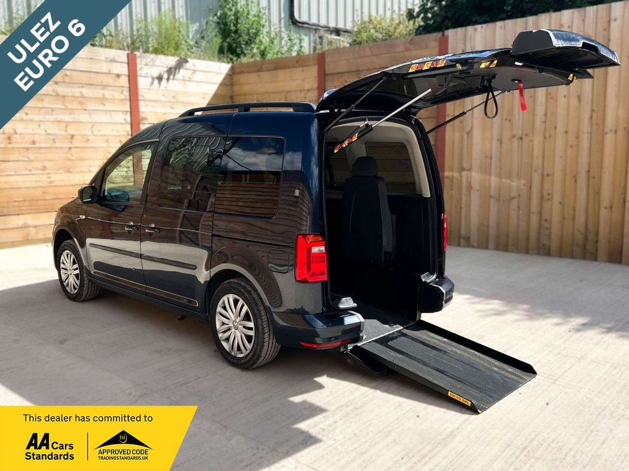 A 2018 VOLKSWAGEN CADDY LIFE Petrol Auto Drive From Wheelchair Accessible Disabled Access Vehicle WAV A 2018 VOLKSWAGEN CADDY LIFE Petrol Auto Drive From Wheelchair Accessible Disabled Access Vehicle WAV