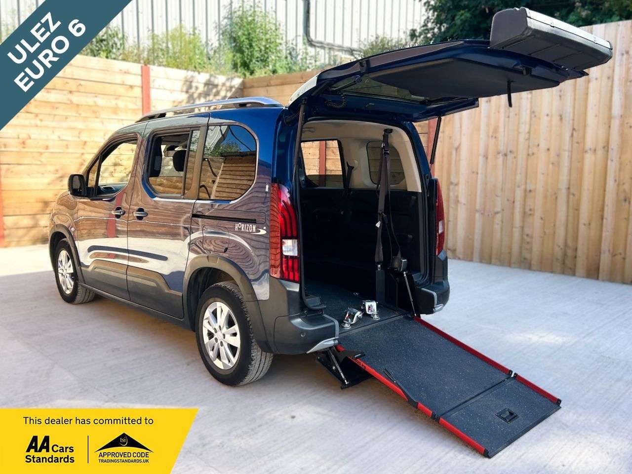A 2020 PEUGEOT RIFTER 3 Seat Auto Wheelchair Accessible Disabled Access Vehicle WAV A 2020 PEUGEOT RIFTER 3 Seat Auto Wheelchair Accessible Disabled Access Vehicle WAV