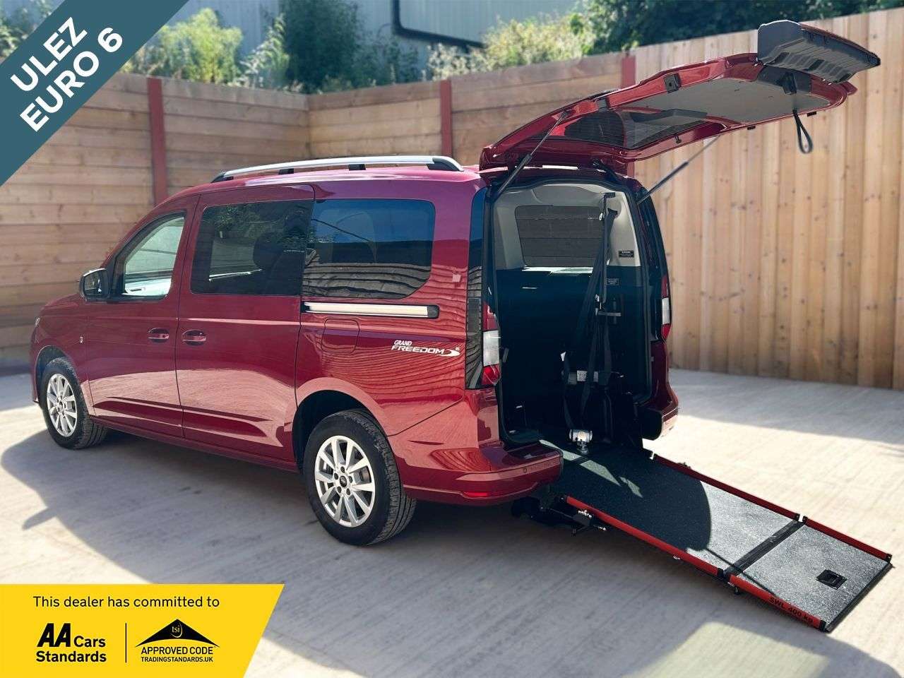 A 2023 FORD GRAND TOURNEO CONNECT 5 Seat Wheelchair Accessible Disabled Access Vehicle WAV A 2023 FORD GRAND TOURNEO CONNECT 5 Seat Wheelchair Accessible Disabled Access Vehicle WAV