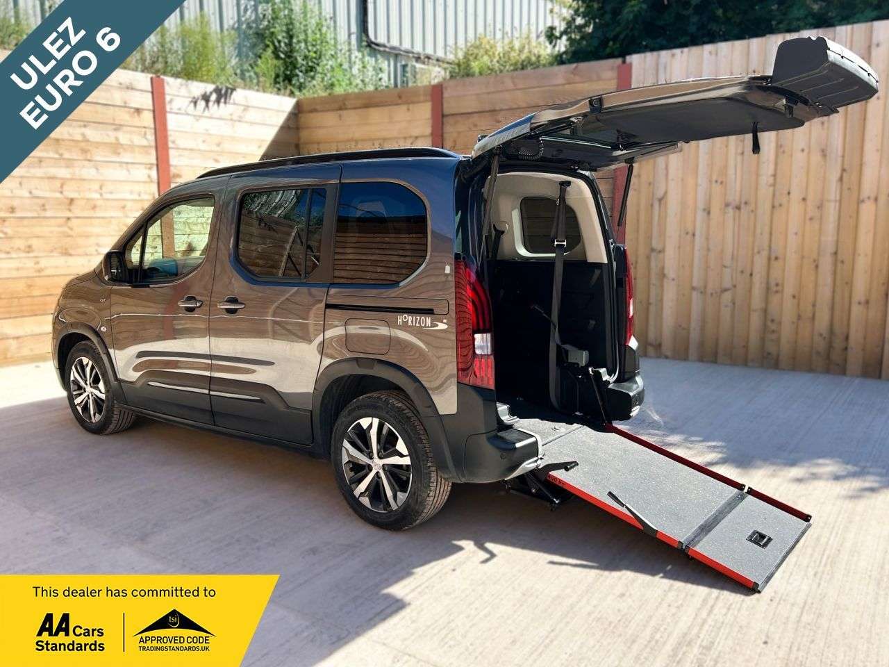 A 2024 PEUGEOT RIFTER 3 Seat Auto Wheelchair Accessible Disabled Access Vehicle WAV A 2024 PEUGEOT RIFTER 3 Seat Auto Wheelchair Accessible Disabled Access Vehicle WAV