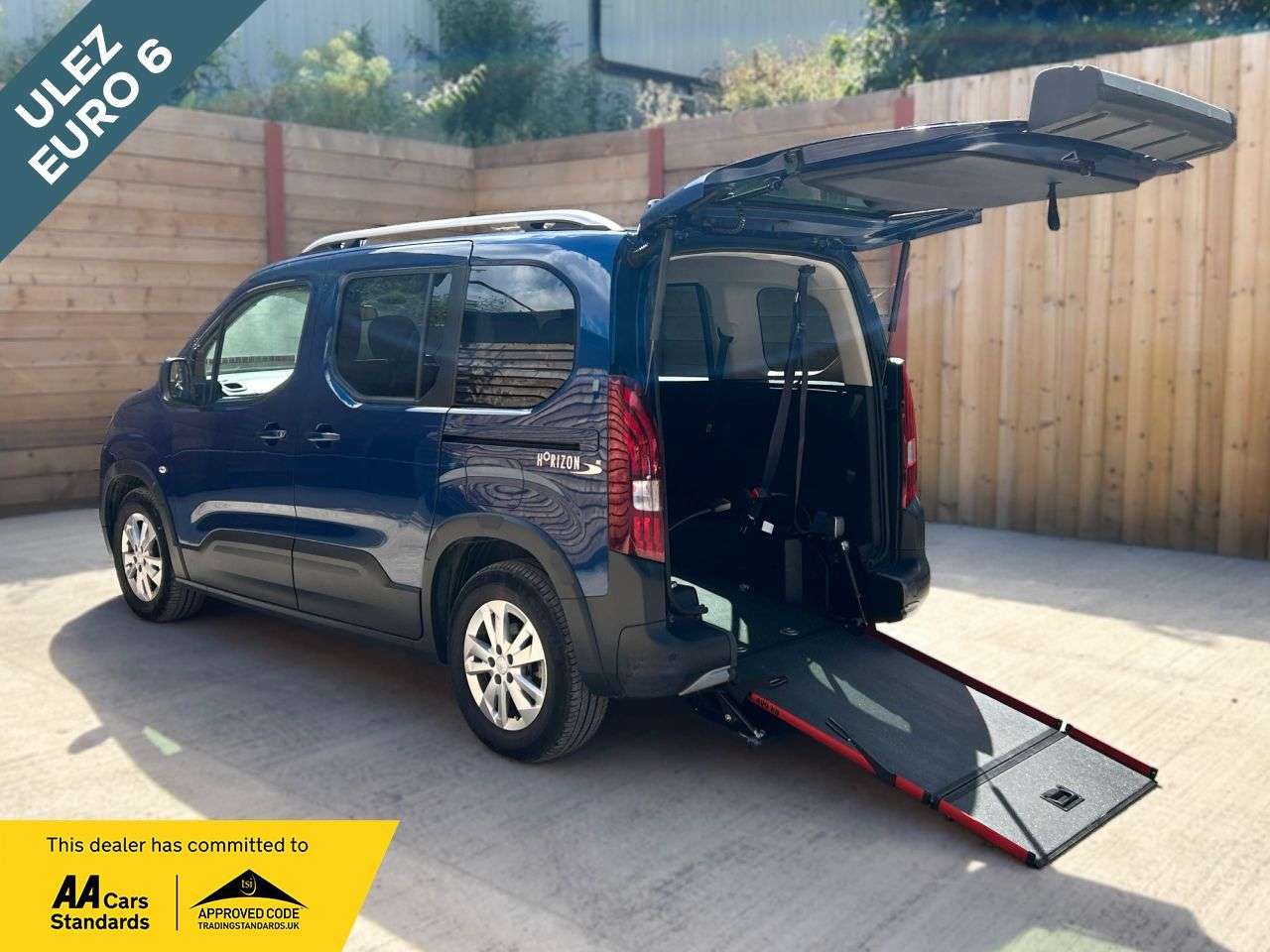 A 2021 PEUGEOT RIFTER 3 Seat Petrol Auto Wheelchair Accessible Disabled Access Vehicle WAV A 2021 PEUGEOT RIFTER 3 Seat Petrol Auto Wheelchair Accessible Disabled Access Vehicle WAV