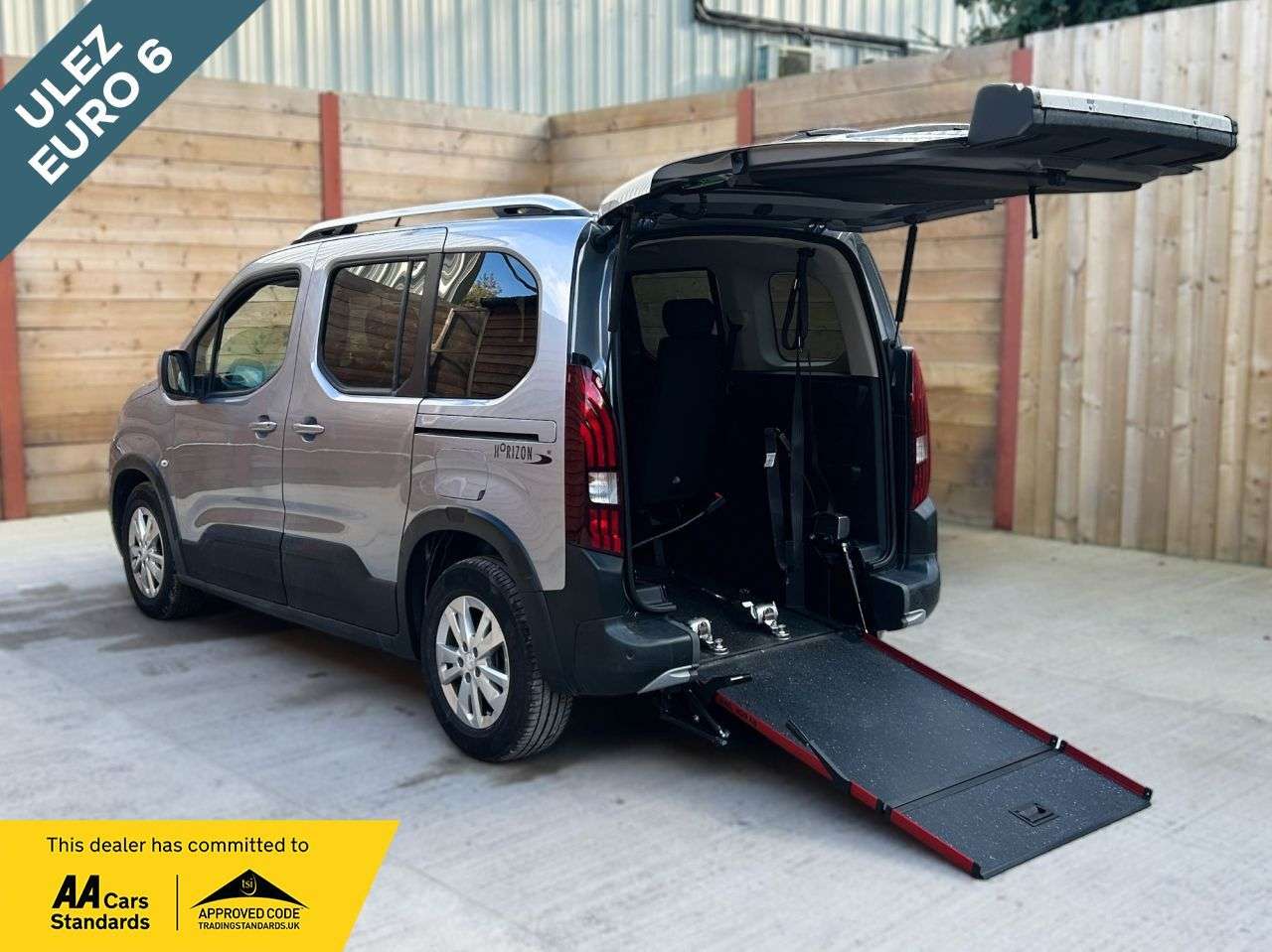 A 2020 PEUGEOT RIFTER 4 Seat Auto Wheelchair Accessible Disabled Access Vehicle WAV A 2020 PEUGEOT RIFTER 4 Seat Auto Wheelchair Accessible Disabled Access Vehicle WAV