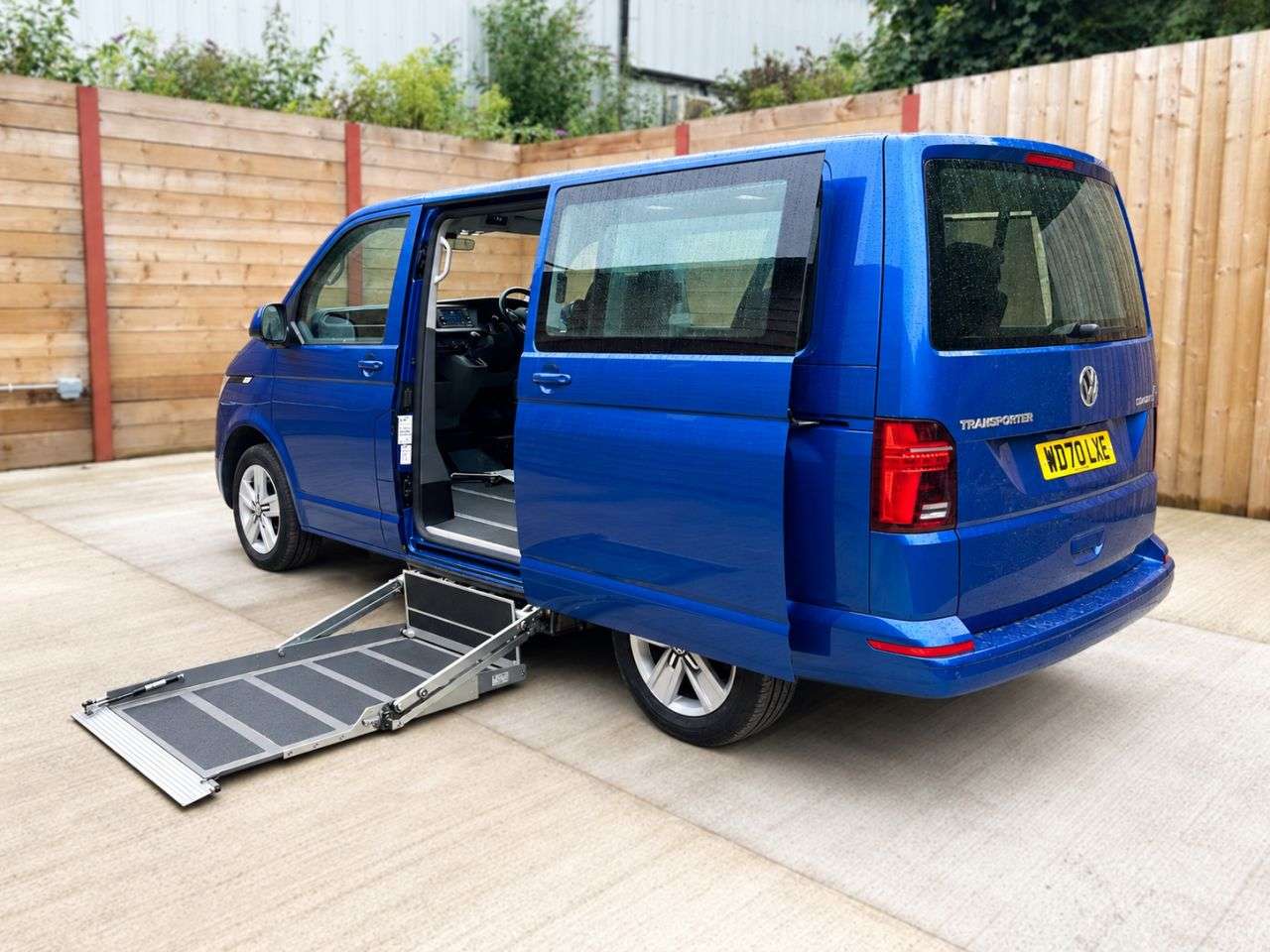 A 2021 VOLKSWAGEN TRANSPORTER 5 Seat Drive From Wheelchair Accessible Disabled Access Vehicle WAV A 2021 VOLKSWAGEN TRANSPORTER 5 Seat Drive From Wheelchair Accessible Disabled Access Vehicle WAV