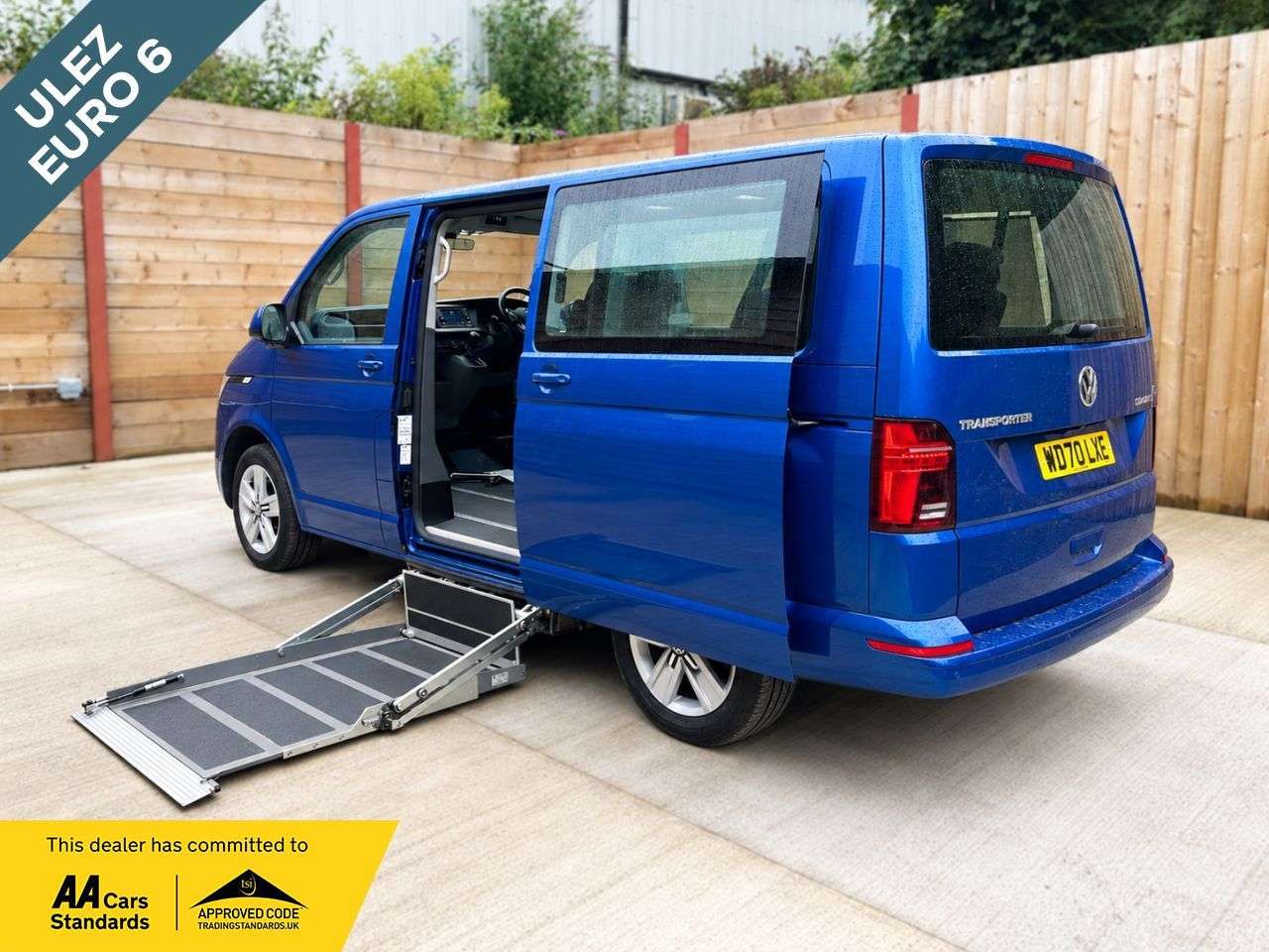 A 2021 VOLKSWAGEN TRANSPORTER 5 Seat Drive From Wheelchair Accessible Disabled Access Vehicle WAV A 2021 VOLKSWAGEN TRANSPORTER 5 Seat Drive From Wheelchair Accessible Disabled Access Vehicle WAV