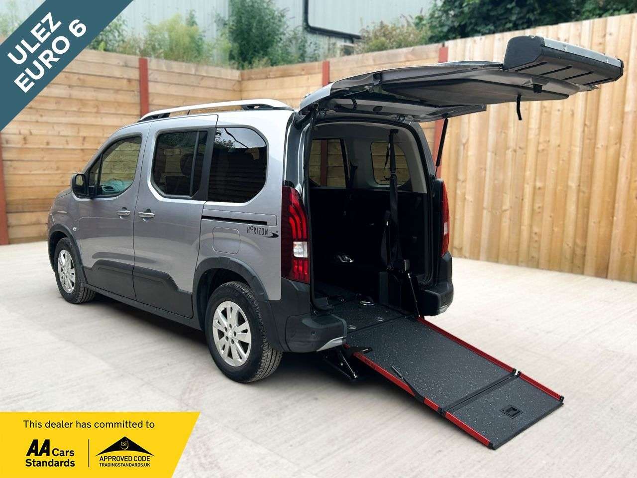 A 2021 PEUGEOT RIFTER 3 Seat Petrol Auto Wheelchair Accessible Disabled Access Vehicle WAV A 2021 PEUGEOT RIFTER 3 Seat Petrol Auto Wheelchair Accessible Disabled Access Vehicle WAV