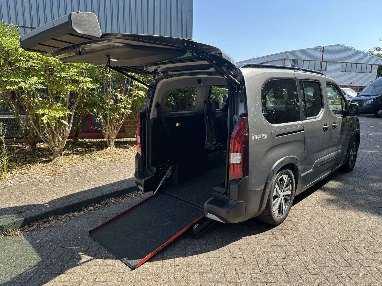 A 2024 PEUGEOT RIFTER Drive From / Passenger Up Front Wheelchair Accessible Vehicle WAV A 2024 PEUGEOT RIFTER Drive From / Passenger Up Front Wheelchair Accessible Vehicle WAV