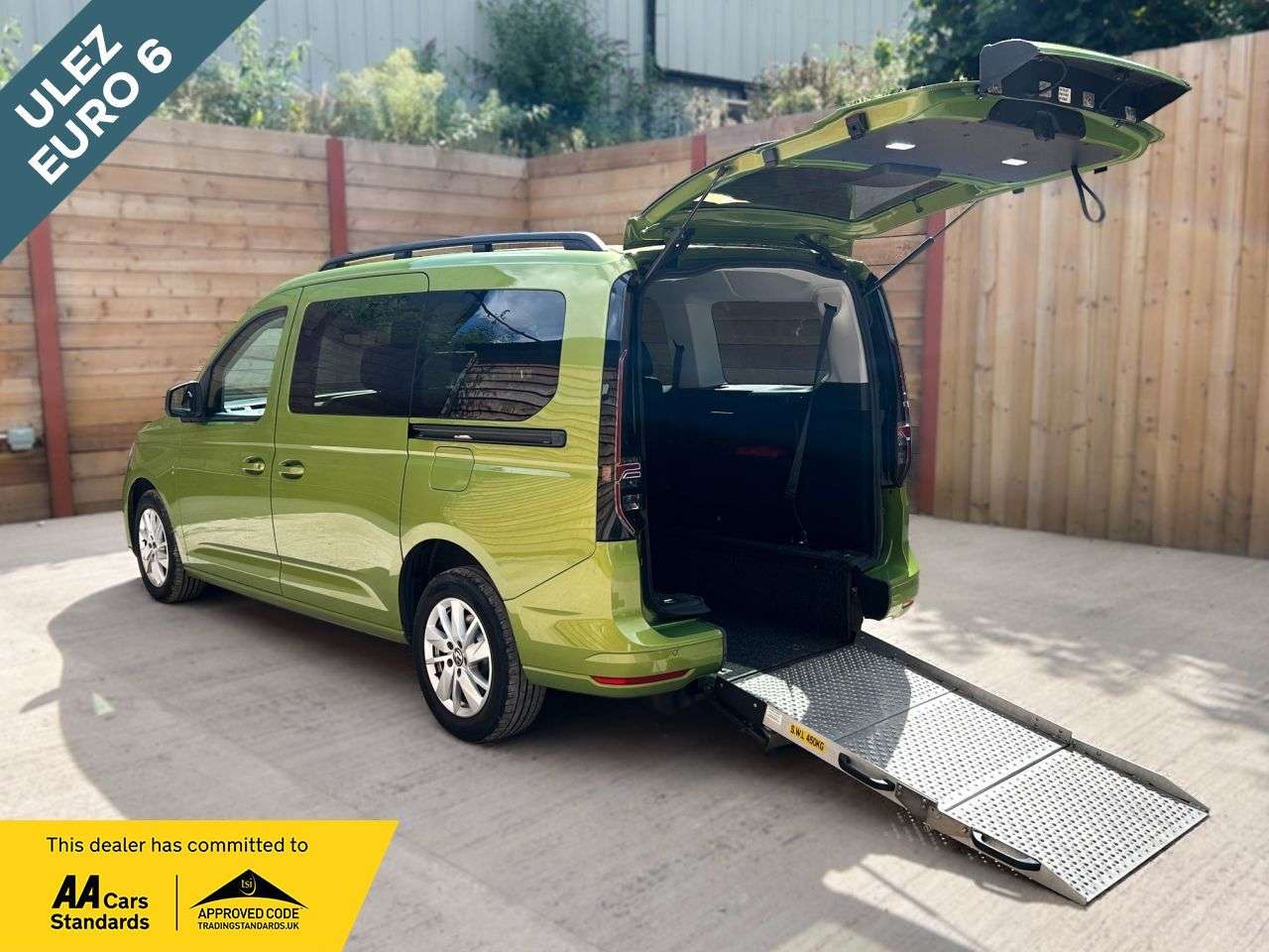 A 2022 VOLKSWAGEN CADDY MAXI 5 Seat Petrol Auto Wheelchair Accessible Disabled Access Vehicle WAV A 2022 VOLKSWAGEN CADDY MAXI 5 Seat Petrol Auto Wheelchair Accessible Disabled Access Vehicle WAV
