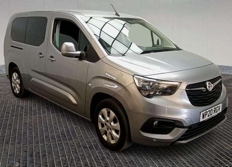 A 2020 VAUXHALL COMBO LIFE 3 Seat Petrol Wheelchair Accessible Disabled Access Vehicle WAV A 2020 VAUXHALL COMBO LIFE 3 Seat Petrol Wheelchair Accessible Disabled Access Vehicle WAV