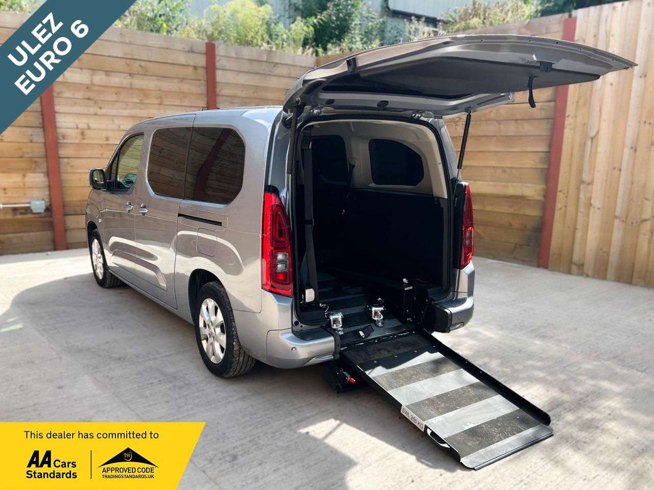 A 2020 VAUXHALL COMBO LIFE 3 Seat Petrol Wheelchair Accessible Disabled Access Vehicle WAV A 2020 VAUXHALL COMBO LIFE 3 Seat Petrol Wheelchair Accessible Disabled Access Vehicle WAV