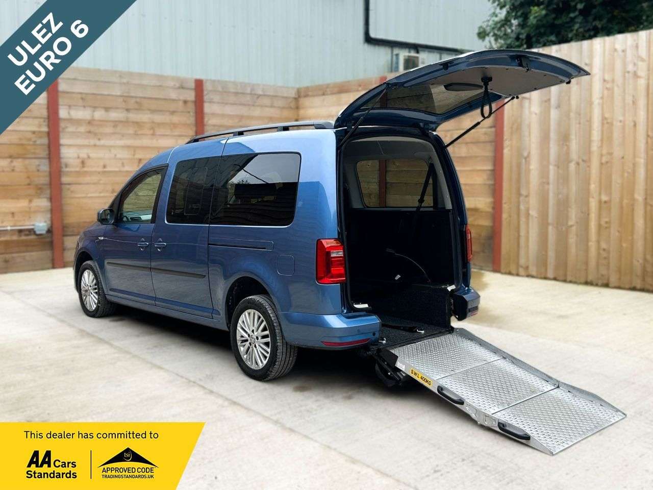 A 2019 VOLKSWAGEN CADDY MAXI 5 Seat Wheelchair Accessible Disabled Access Vehicle WAV A 2019 VOLKSWAGEN CADDY MAXI 5 Seat Wheelchair Accessible Disabled Access Vehicle WAV