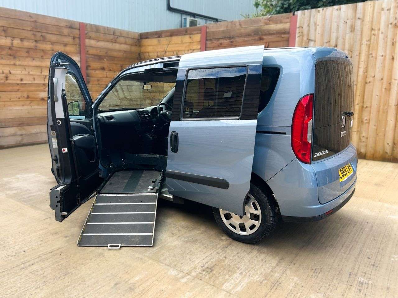 A 2020 FIAT DOBLO 4 Seat Side Entry Passenger Up From Wheelchair Accessible Disabled Access v A 2020 FIAT DOBLO 4 Seat Side Entry Passenger Up From Wheelchair Accessible Disabled Access v
