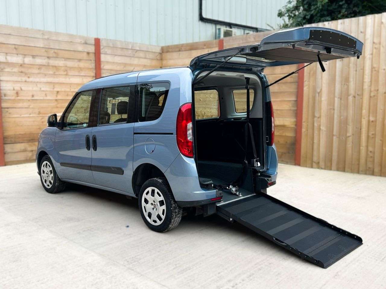 A 2019 FIAT DOBLO 3 Seat Wheelchair Accessible Disabled Access Vehicle WAV A 2019 FIAT DOBLO 3 Seat Wheelchair Accessible Disabled Access Vehicle WAV