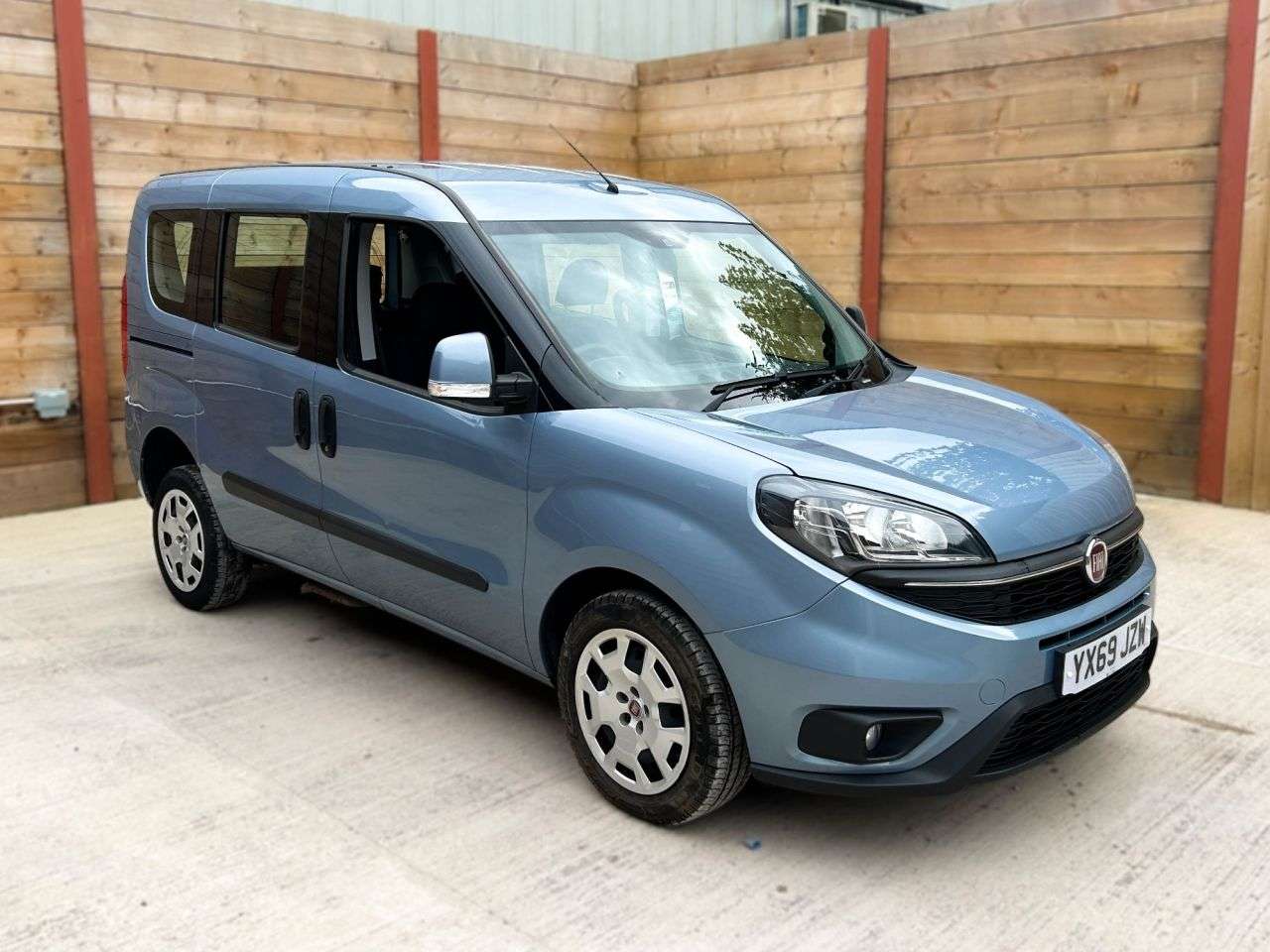 A 2019 FIAT DOBLO 3 Seat Wheelchair Accessible Disabled Access Vehicle WAV A 2019 FIAT DOBLO 3 Seat Wheelchair Accessible Disabled Access Vehicle WAV