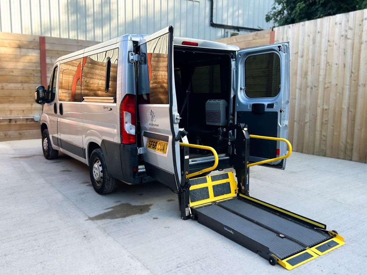 A 2018 PEUGEOT BOXER 5 Seat Wheelchair Accessible Disabled Access Vehicle WAV A 2018 PEUGEOT BOXER 5 Seat Wheelchair Accessible Disabled Access Vehicle WAV