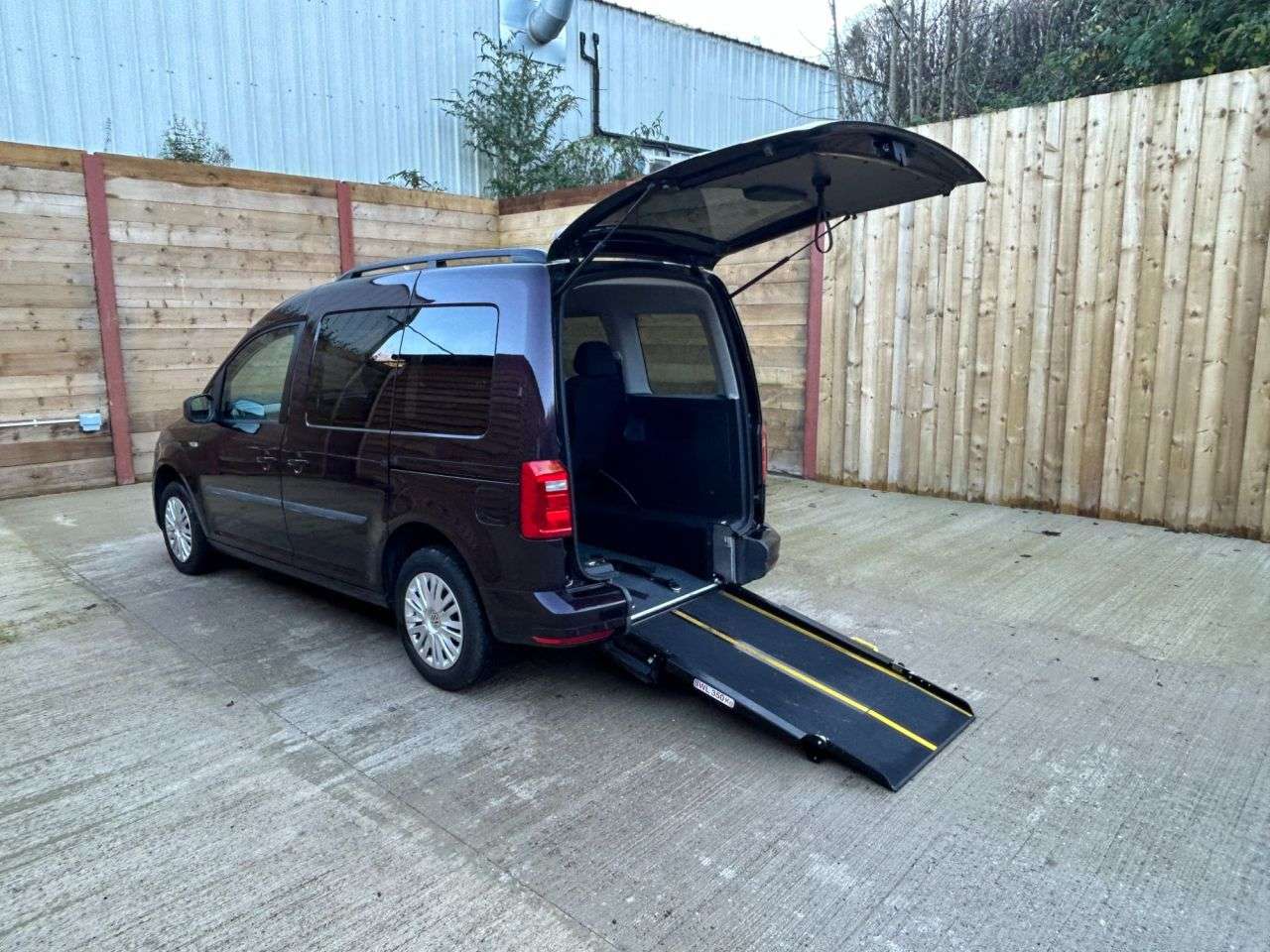 A 2019 VOLKSWAGEN CADDY LIFE 3 Seat Auto Wheelchair Accessible Disabled Access Vehicle WAV A 2019 VOLKSWAGEN CADDY LIFE 3 Seat Auto Wheelchair Accessible Disabled Access Vehicle WAV