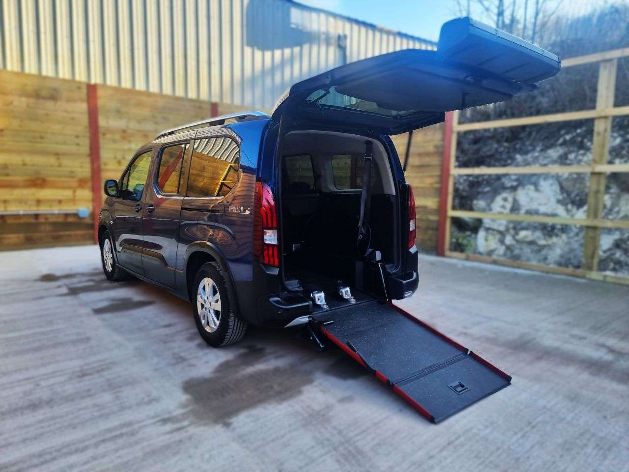 A 2021 PEUGEOT RIFTER L2 LWB 4 Seat Petrol Auto Wheelchair Accessible Disabled Access Vehicle WAV A 2021 PEUGEOT RIFTER L2 LWB 4 Seat Petrol Auto Wheelchair Accessible Disabled Access Vehicle WAV