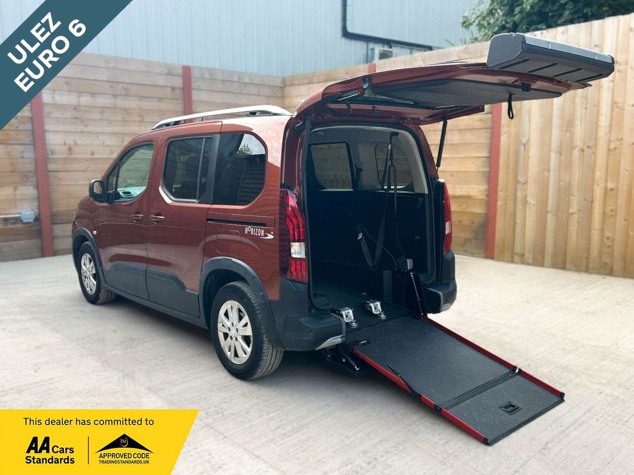 A 2021 PEUGEOT RIFTER Petrol Auto Wheelchair Accessible Disabled Access Vehicle WAV A 2021 PEUGEOT RIFTER Petrol Auto Wheelchair Accessible Disabled Access Vehicle WAV