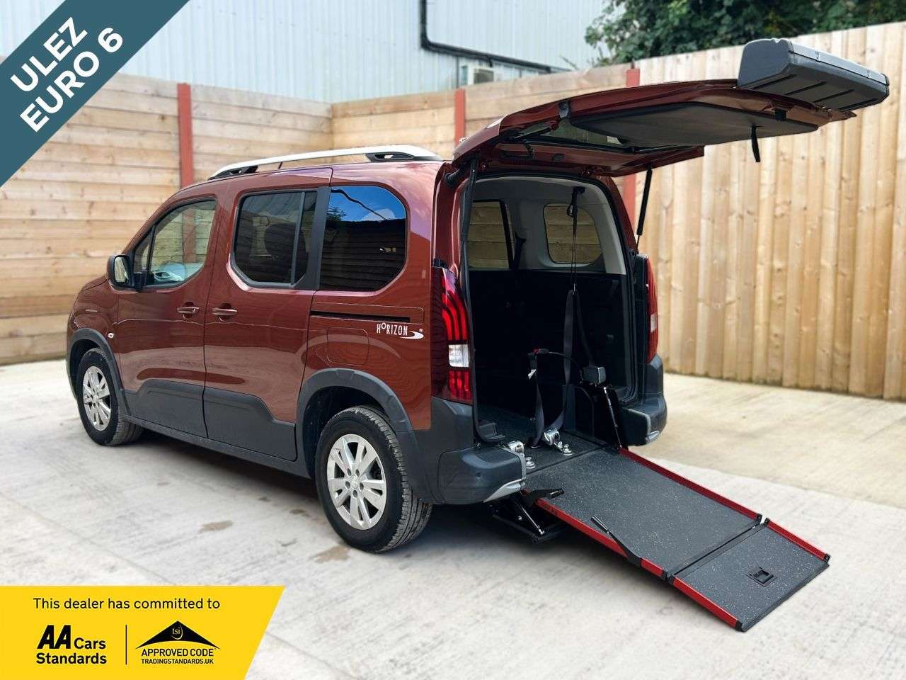 A 2021 PEUGEOT RIFTER 3 Seat Petrol Auto Wheelchair Accessible Disabled Access Vehicle WAV A 2021 PEUGEOT RIFTER 3 Seat Petrol Auto Wheelchair Accessible Disabled Access Vehicle WAV
