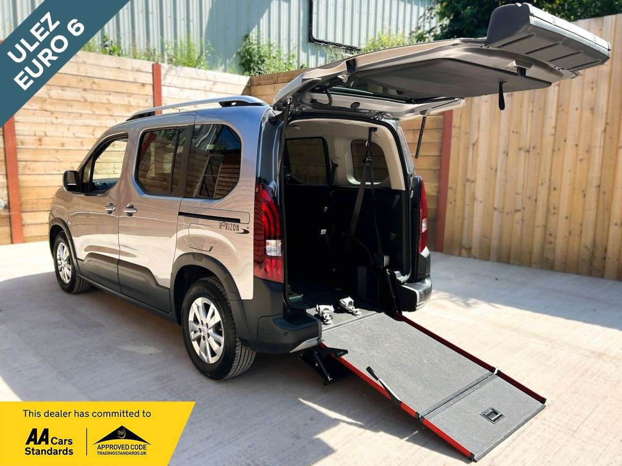 A 2019 PEUGEOT RIFTER 3 Seat Auto Wheelchair Accessible Disabled Access Vehicle WAV A 2019 PEUGEOT RIFTER 3 Seat Auto Wheelchair Accessible Disabled Access Vehicle WAV