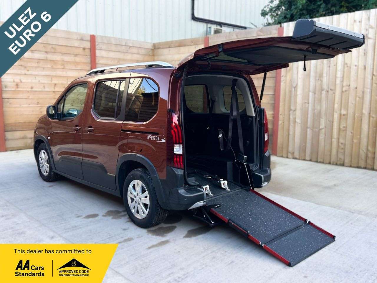 A 2019 PEUGEOT RIFTER 3 Seat Wheelchair Accessible Disabled Access Vehicle WAV A 2019 PEUGEOT RIFTER 3 Seat Wheelchair Accessible Disabled Access Vehicle WAV