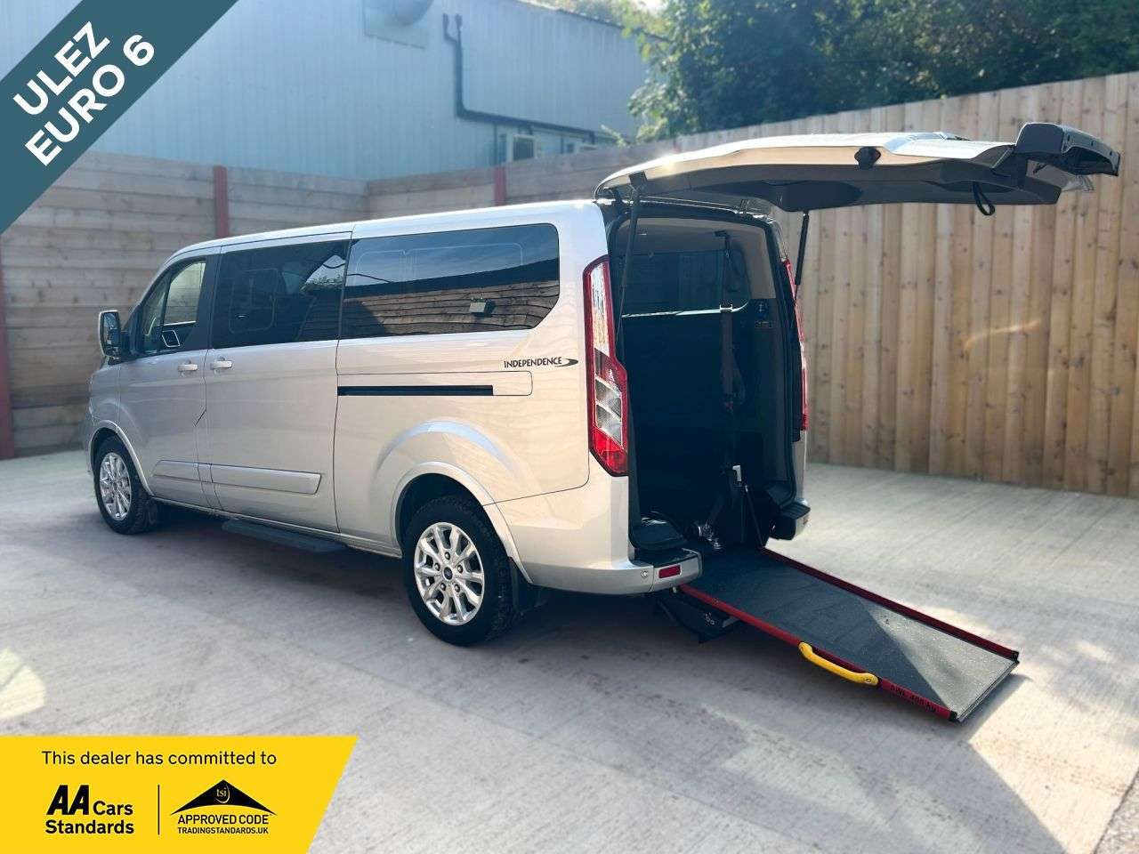 A 2020 FORD TOURNEO CUSTOM L2 LWB 5 Seat Twin Wheelchair Accessible Disabled Access Vehicle WAV A 2020 FORD TOURNEO CUSTOM L2 LWB 5 Seat Twin Wheelchair Accessible Disabled Access Vehicle WAV