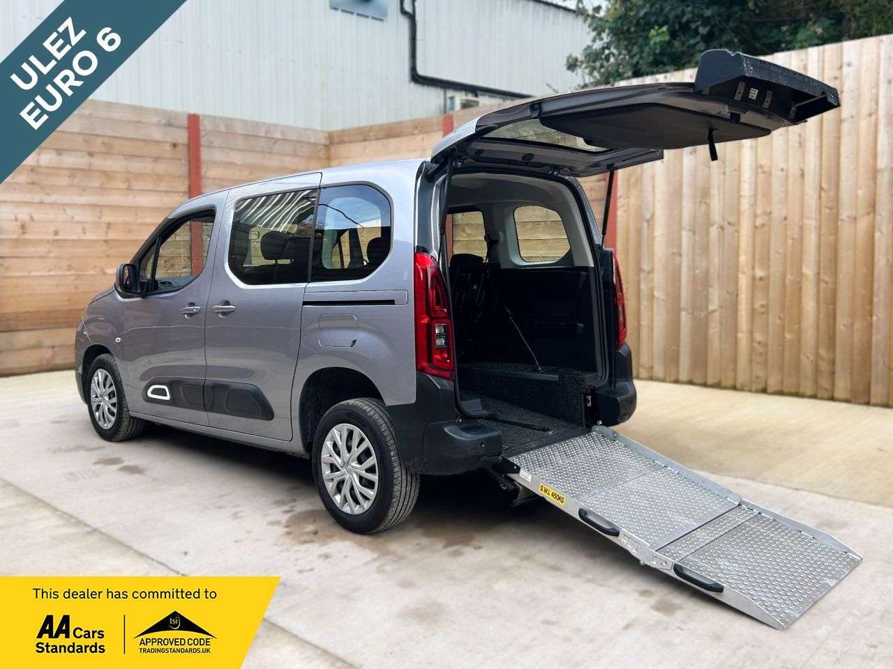 A 2019 CITROEN BERLINGO 3 Seat Wheelchair Accessible Disabled Access Vehicle WAV A 2019 CITROEN BERLINGO 3 Seat Wheelchair Accessible Disabled Access Vehicle WAV