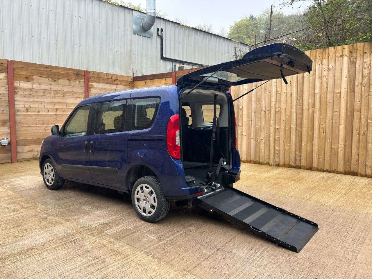 A 2018 FIAT DOBLO 4 Seat Petrol Wheelchair Accessible Disabled Access Vehicle WAV A 2018 FIAT DOBLO 4 Seat Petrol Wheelchair Accessible Disabled Access Vehicle WAV