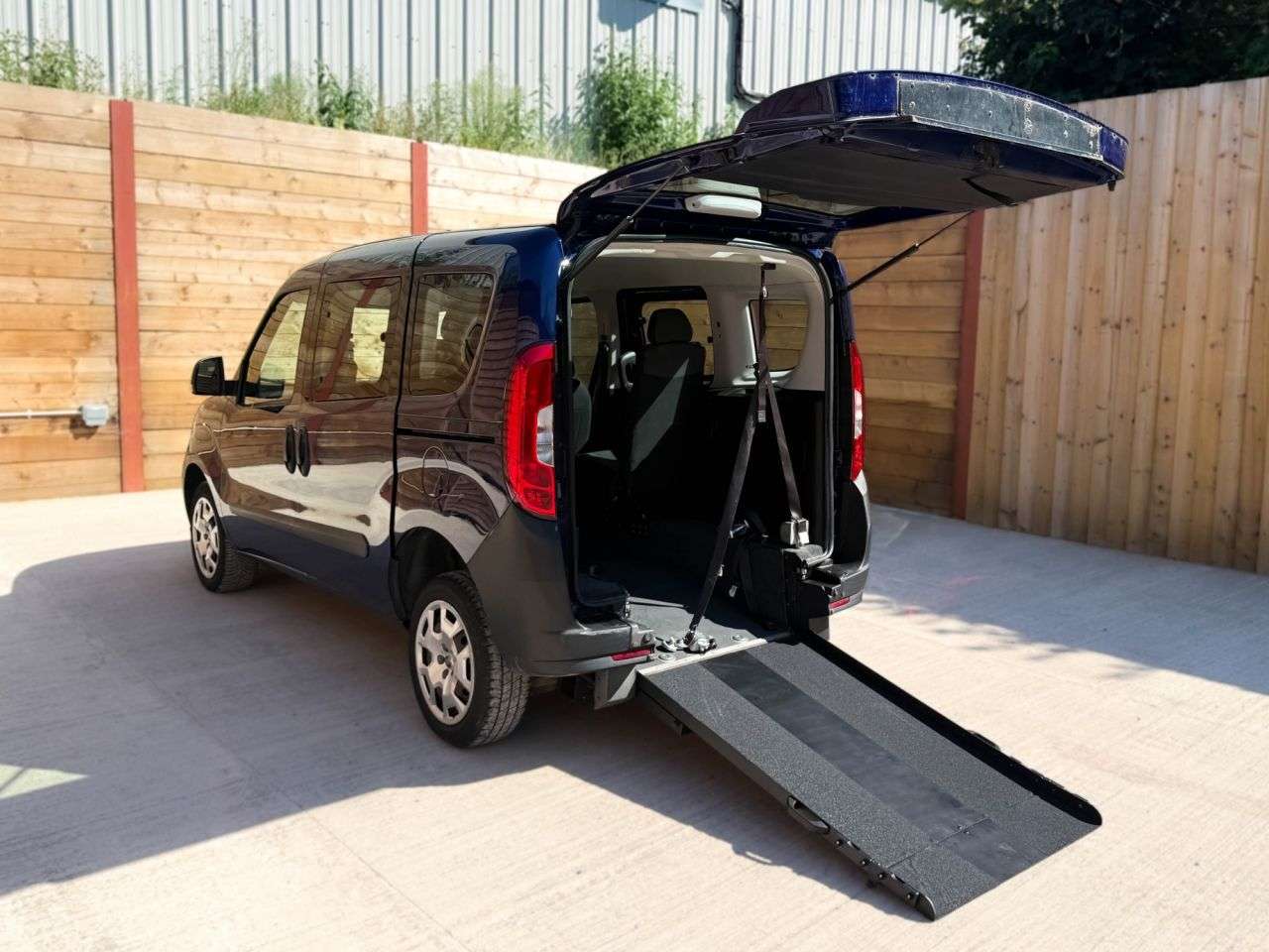 A 2018 FIAT DOBLO 4 Seat Petrol Wheelchair Accessible Disabled Access Vehicle WAV A 2018 FIAT DOBLO 4 Seat Petrol Wheelchair Accessible Disabled Access Vehicle WAV