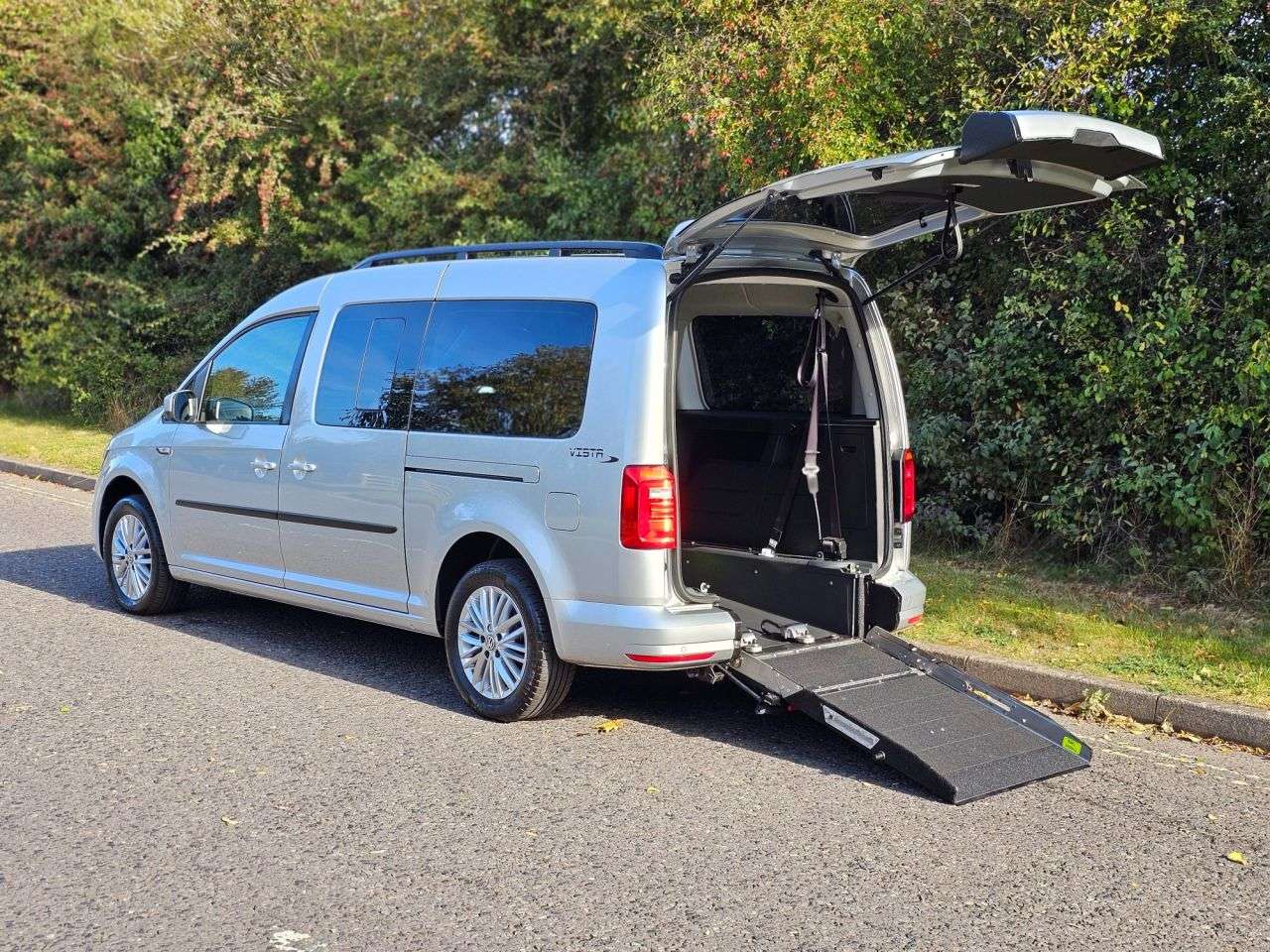 A 2019 VOLKSWAGEN CADDY MAXI LIFE 5 Seat Petrol Auto Wheelchair Accessible Disabled Access Vehicle WAV A 2019 VOLKSWAGEN CADDY MAXI LIFE 5 Seat Petrol Auto Wheelchair Accessible Disabled Access Vehicle WAV