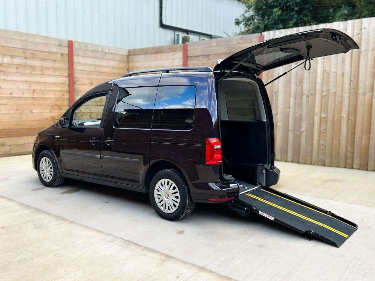 A 2019 VOLKSWAGEN CADDY LIFE 4 Seat Auto Wheelchair Accessible Disabled Access Vehicle WAV A 2019 VOLKSWAGEN CADDY LIFE 4 Seat Auto Wheelchair Accessible Disabled Access Vehicle WAV
