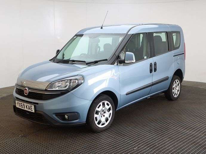 A 2019 FIAT DOBLO 3 Seat Petrol Wheelchair Accessible Disabled Access Vehicle WAV A 2019 FIAT DOBLO 3 Seat Petrol Wheelchair Accessible Disabled Access Vehicle WAV