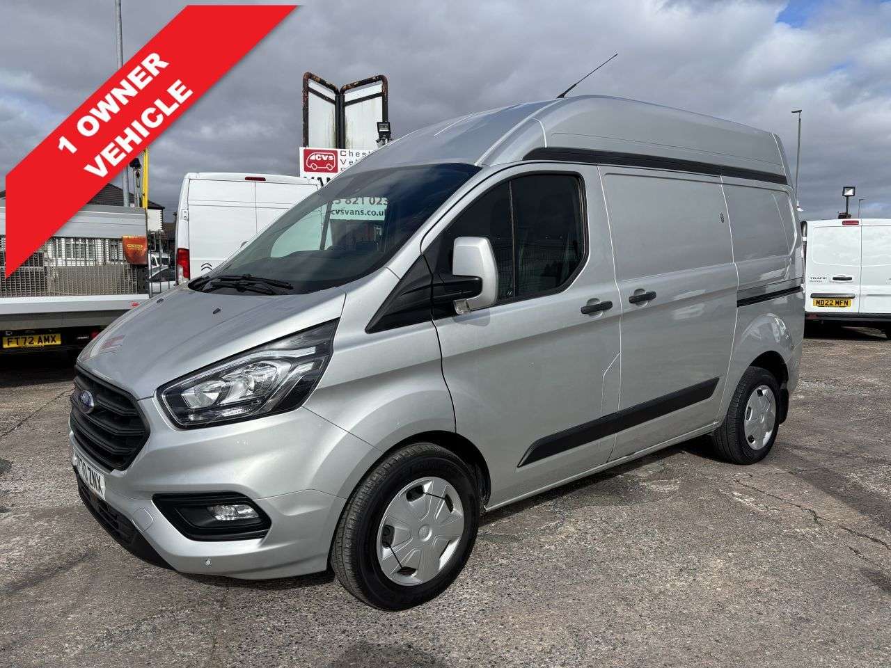A 2021 FORD TRANSIT CUSTOM 2.0 320 EcoBlue Trend Panel Van 5dr Diesel Manual L1 H2 Euro 6 (s/s) (130 p A 2021 FORD TRANSIT CUSTOM 2.0 320 EcoBlue Trend Panel Van 5dr Diesel Manual L1 H2 Euro 6 (s/s) (130 p