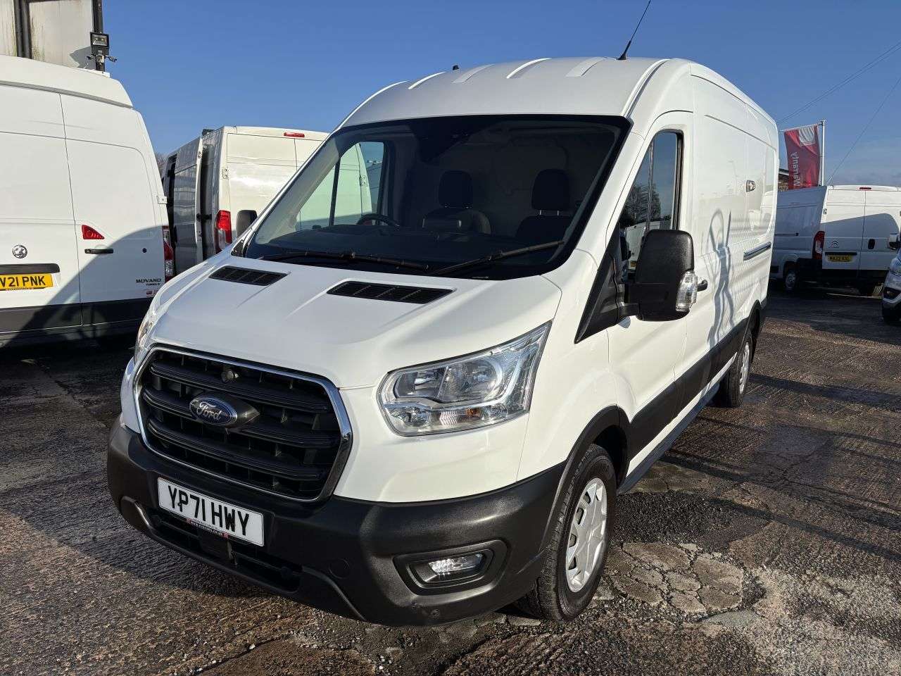 A 2021 FORD TRANSIT 2.0 350 EcoBlue Trend Panel Van 5dr Diesel Manual FWD L3 H2 Euro 6 (s/s) (1 A 2021 FORD TRANSIT 2.0 350 EcoBlue Trend Panel Van 5dr Diesel Manual FWD L3 H2 Euro 6 (s/s) (1