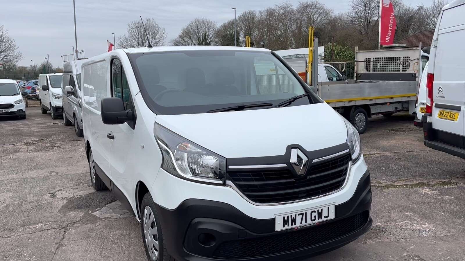 A 2021 RENAULT TRAFIC 28 Business Panel Van 5dr Diesel Manual SWB Standard Roof Euro 6 (s/s) (120 A 2021 RENAULT TRAFIC 28 Business Panel Van 5dr Diesel Manual SWB Standard Roof Euro 6 (s/s) (120