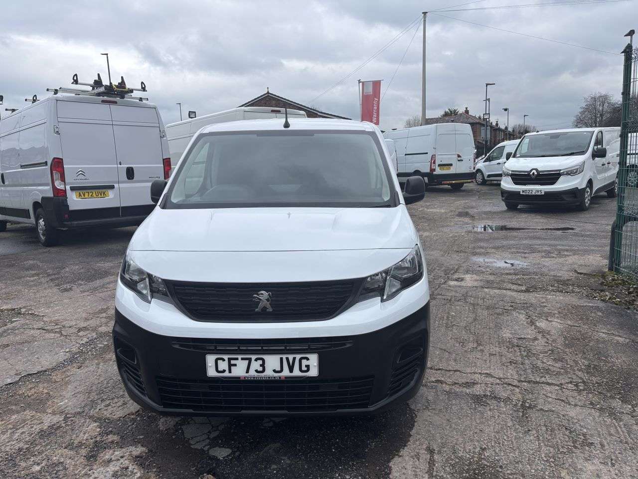 A 2023 PEUGEOT PARTNER 1.5 BlueHDi 1000 Professional Premium + Standard Panel Van 5dr Diesel Manua A 2023 PEUGEOT PARTNER 1.5 BlueHDi 1000 Professional Premium + Standard Panel Van 5dr Diesel Manua