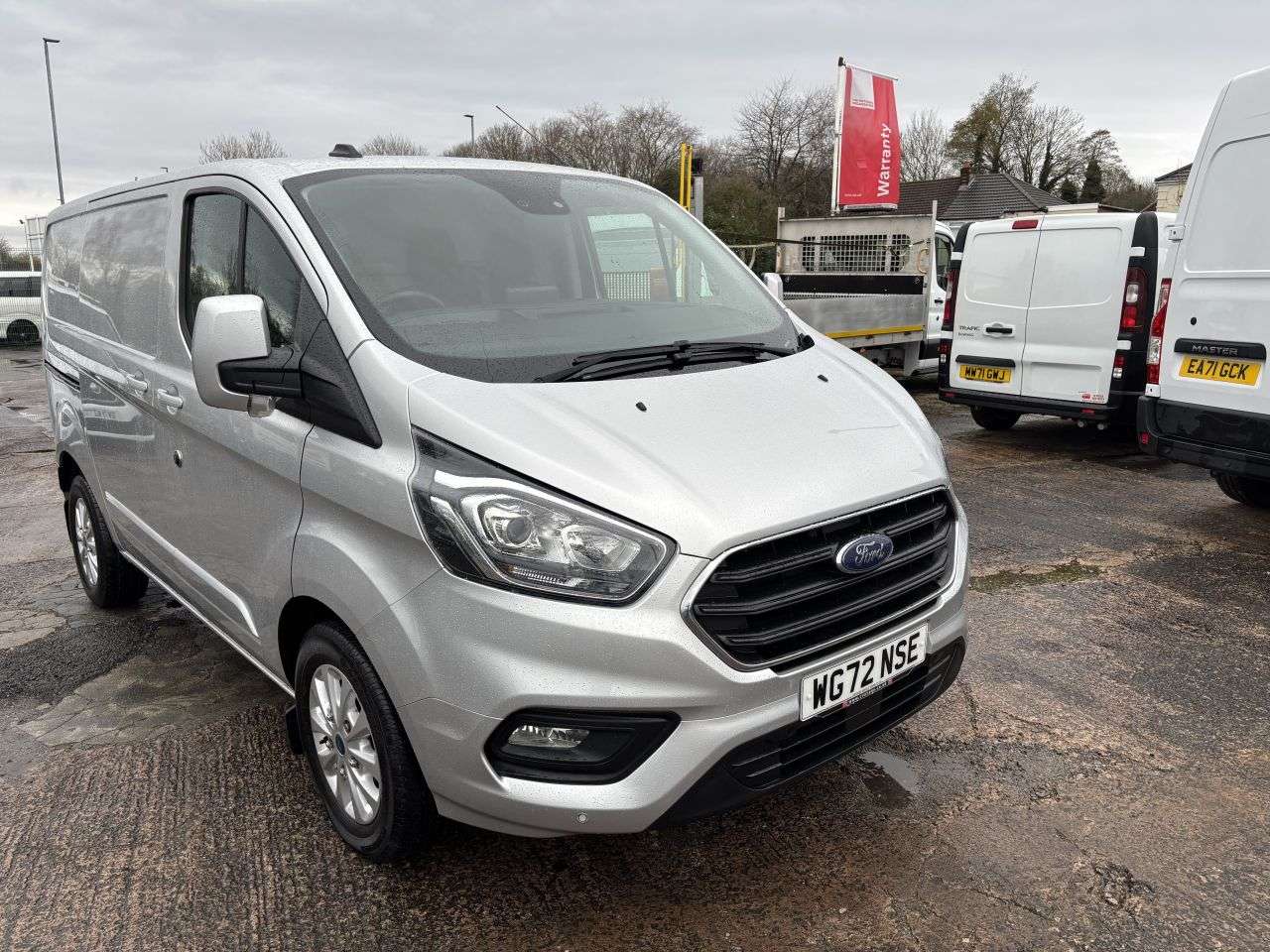 A 2022 FORD TRANSIT CUSTOM 2.0 280 EcoBlue Limited Panel Van 5dr Diesel Auto L1 H1 Euro 6 (130 ps) TWI A 2022 FORD TRANSIT CUSTOM 2.0 280 EcoBlue Limited Panel Van 5dr Diesel Auto L1 H1 Euro 6 (130 ps) TWI