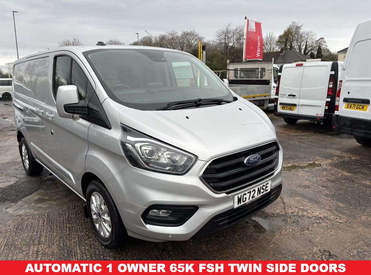 A 2022 FORD TRANSIT CUSTOM 2.0 280 EcoBlue Limited Panel Van 5dr Diesel Auto L1 H1 Euro 6 (130 ps) TWI A 2022 FORD TRANSIT CUSTOM 2.0 280 EcoBlue Limited Panel Van 5dr Diesel Auto L1 H1 Euro 6 (130 ps) TWI