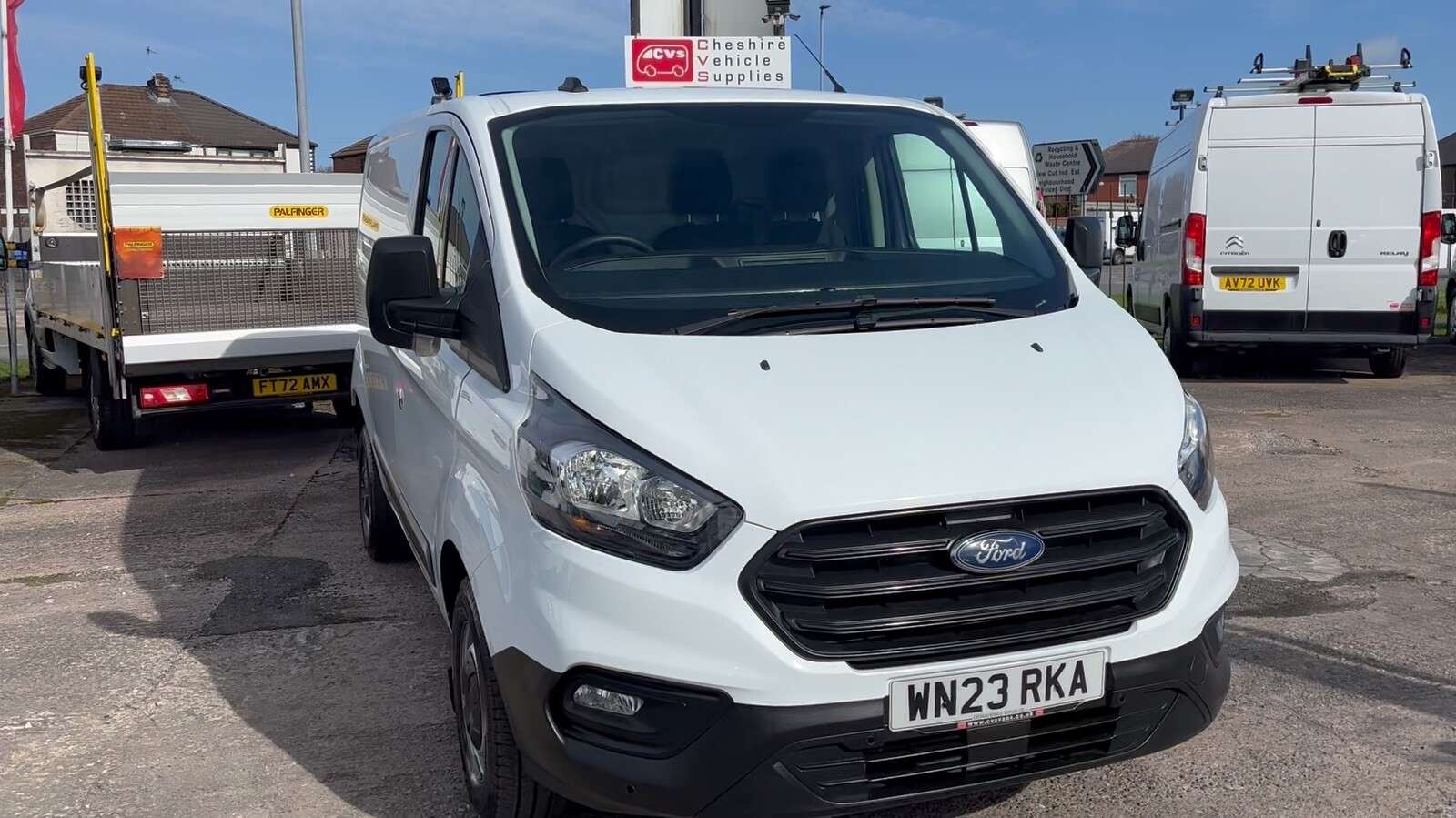 A 2023 FORD TRANSIT CUSTOM 2.0 280 EcoBlue Leader Panel Van 5dr Diesel Manual L1 H1 Euro 6 (s/s) (130 A 2023 FORD TRANSIT CUSTOM 2.0 280 EcoBlue Leader Panel Van 5dr Diesel Manual L1 H1 Euro 6 (s/s) (130