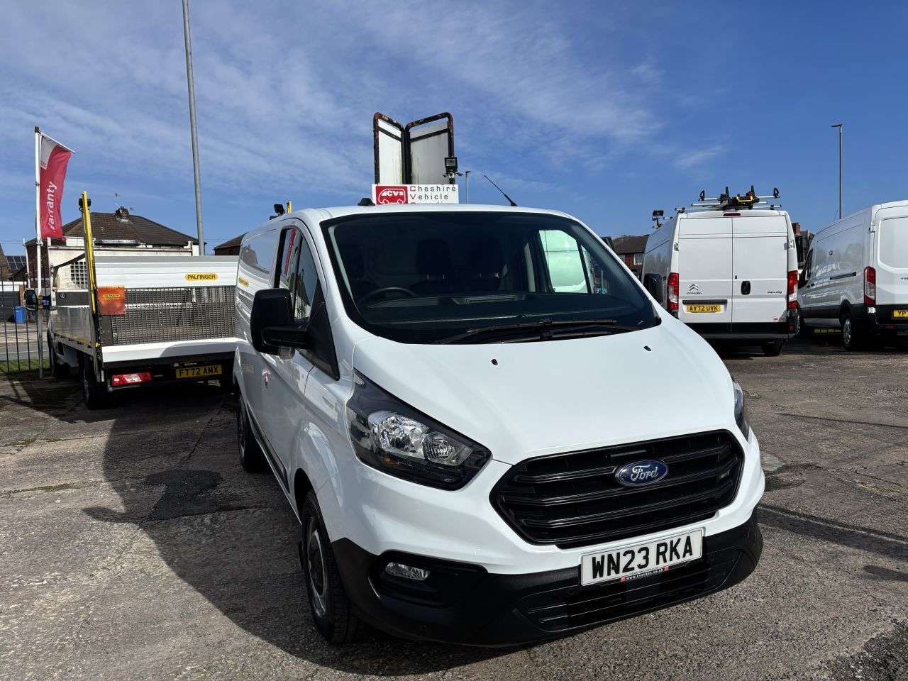 A 2023 FORD TRANSIT CUSTOM 2.0 280 EcoBlue Leader Panel Van 5dr Diesel Manual L1 H1 Euro 6 (s/s) (130 A 2023 FORD TRANSIT CUSTOM 2.0 280 EcoBlue Leader Panel Van 5dr Diesel Manual L1 H1 Euro 6 (s/s) (130