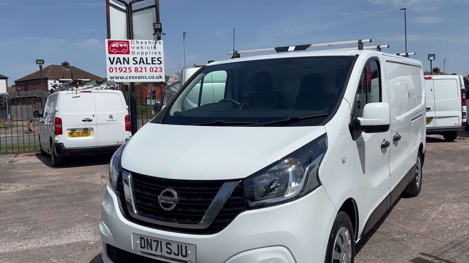 A 2021 NISSAN NV300 2.0 dCi 30 Acenta Panel Van 4dr Diesel Manual L2 H1 Euro 6 (120 ps) Roof Ra A 2021 NISSAN NV300 2.0 dCi 30 Acenta Panel Van 4dr Diesel Manual L2 H1 Euro 6 (120 ps) Roof Ra